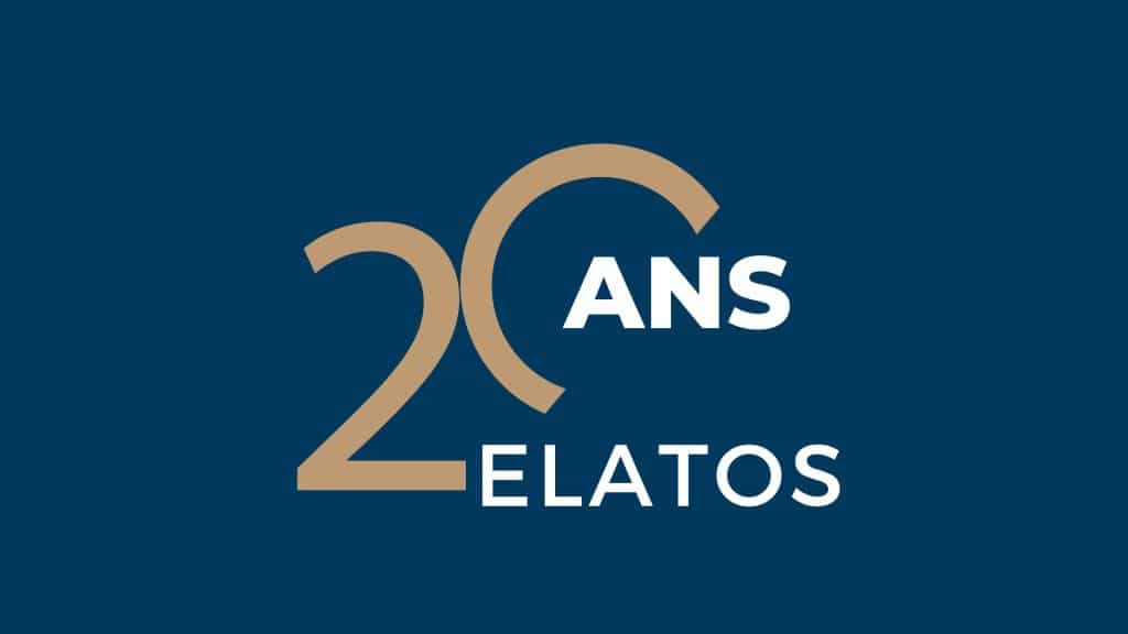 Cette année le cabinet ELATOS célèbre ses 20 ans d’existence.