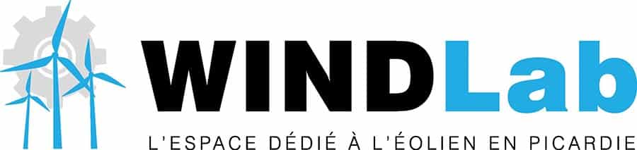 Logo WindLab : l'espace dédié à l'éolien en Picardie